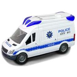 Interaktīva policijas radio automašīna Gaismas un skaņas efekti ! Atveramās durvis