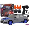 Tālvadības pults vadāma sporta automašīna R/C 1:24 pelēka, nomaināmi riteņi Radio vadāmās rotaļlietas
