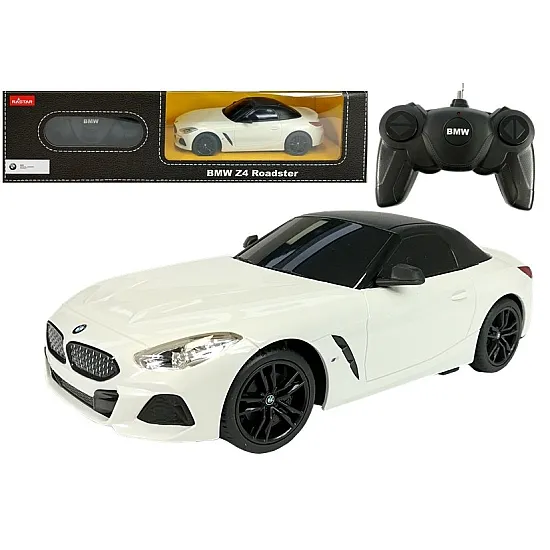 BMW Z4 Roadster R/C automobilis Rastar 1:24 baltas Radijo bangomis valdomi žaislai