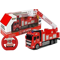 R/C tālvadības ugunsdzēsības mašīna