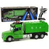 Pilot 2.4G Lights Sounds Green Remote Controlled Refuse Truck 2.4G gaisma izklausās zaļa tālvadības atkritumu mašīna Radio vadāmās rotaļlietas