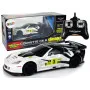Sporta auto R/C 1:24 Corvette C6.R balts 2.4 G lukturi