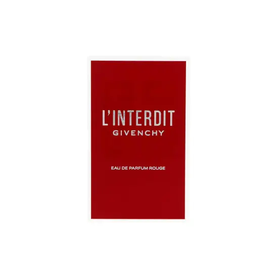 Sample Givenchy L`Interdit Rouge Edp 1ml Parfimērijas ūdens (EDP) Givenchy