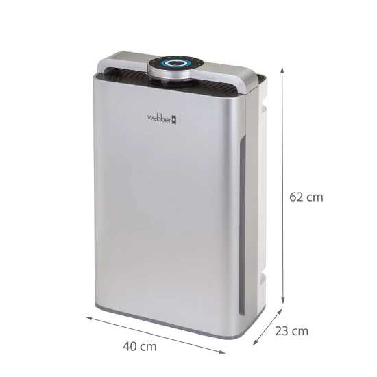 Gaisa attīrītājs sudraba WI-FI WEBBER AP9700 Elektronika un sadzīves tehnika WEBBER