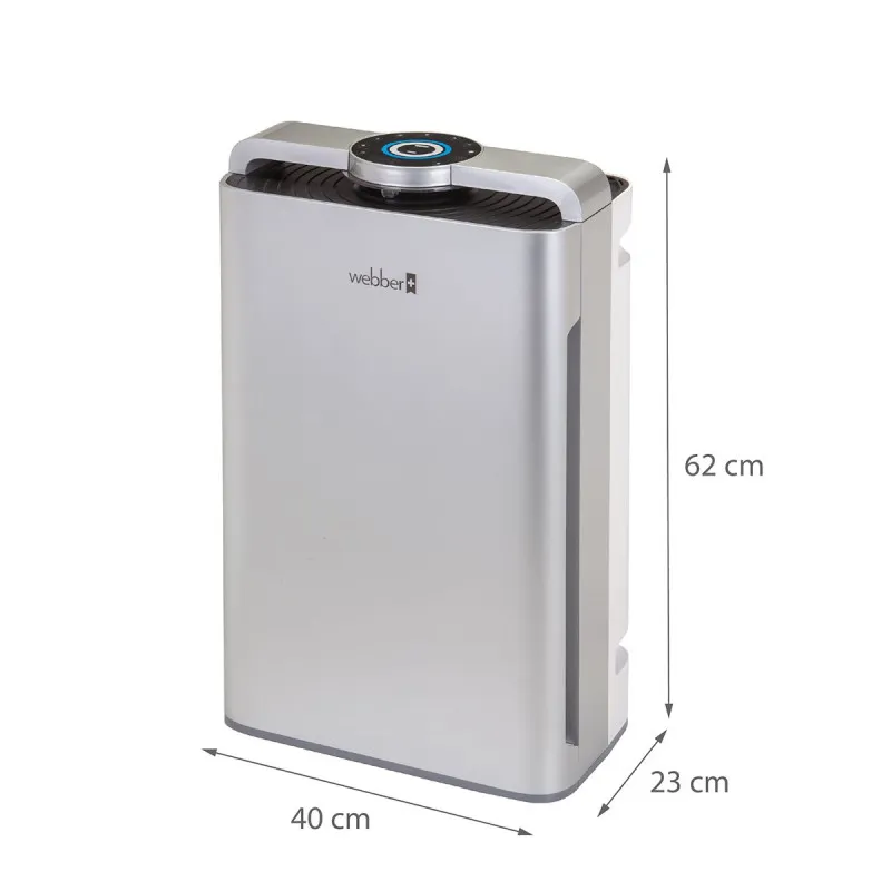 Gaisa attīrītājs sudraba WI-FI WEBBER AP9700 Elektronika un sadzīves tehnika WEBBER