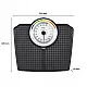 Classic Mechanical Bathroom Scale up to 180 kg Black WEBBER BMI Elektronika un sadzīves tehnika ELDOM