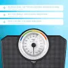 Classic Mechanical Bathroom Scale up to 180 kg Black WEBBER BMI Elektronika un sadzīves tehnika ELDOM