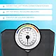 Classic Mechanical Bathroom Scale up to 180 kg Black WEBBER BMI Elektronika un sadzīves tehnika ELDOM