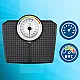 Classic Mechanical Bathroom Scale up to 180 kg Black WEBBER BMI Elektronika un sadzīves tehnika ELDOM