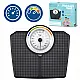 Classic Mechanical Bathroom Scale up to 180 kg Black WEBBER BMI Elektronika un sadzīves tehnika ELDOM