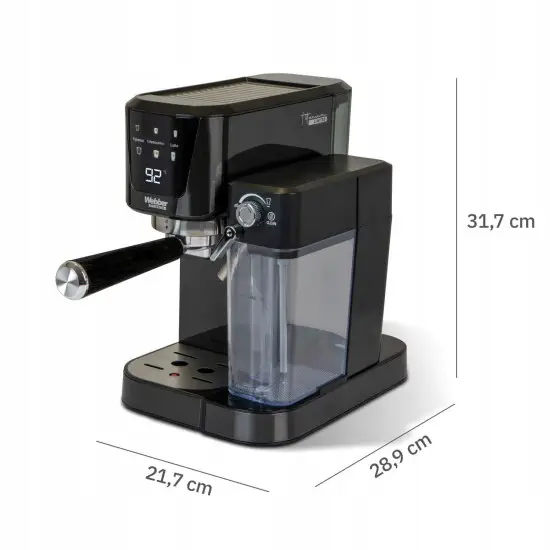 Pressure Coffee Maker Semi-Automatic Portafilter WEBBER L7 Elektronika un sadzīves tehnika WEBBER