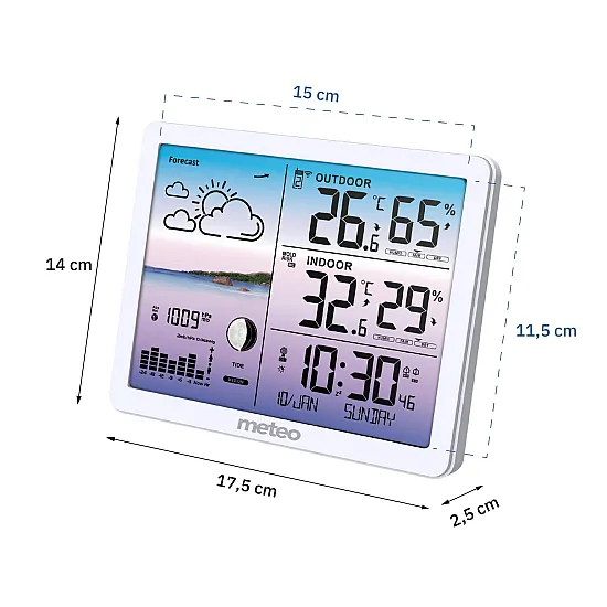 METEO SP107 meteoroloģiskā stacija Elektronika un sadzīves tehnika METEO