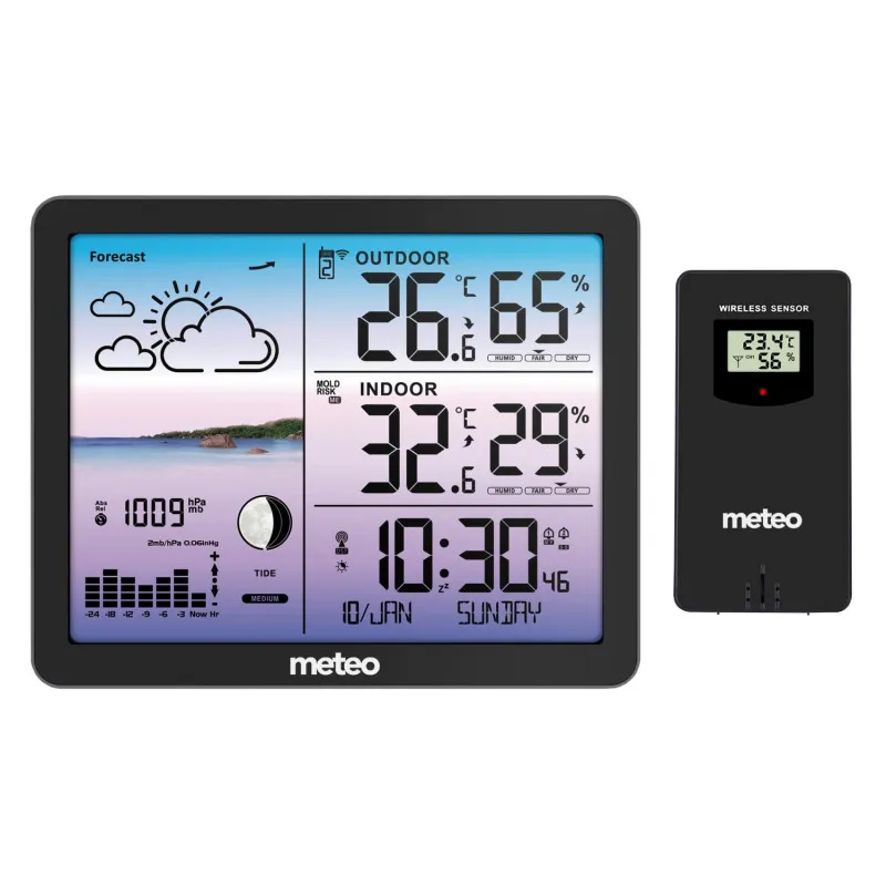 METEO SP107 meteoroloģiskā stacija Elektronika un sadzīves tehnika METEO