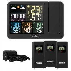 Laika stacija ar DCF 3 sensoriem un lāzera projektoru