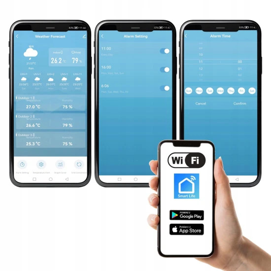 Laika stacija ar laika prognozi Elektronika un sadzīves tehnika METEO