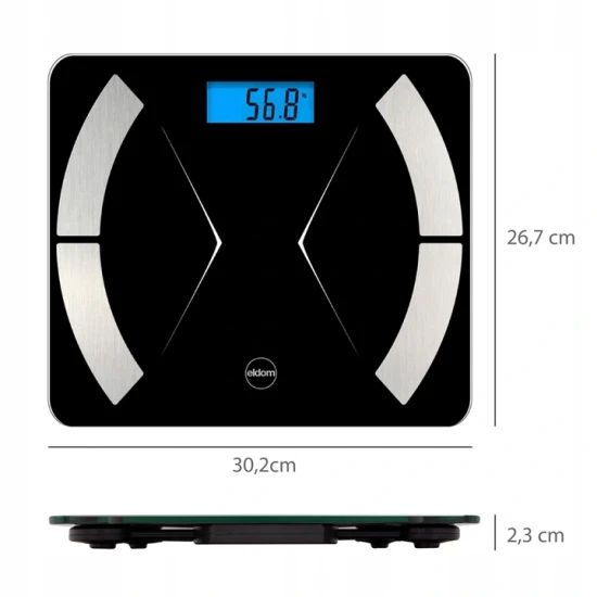 Eldom TWO500 Smart White Scale Elektronika un sadzīves tehnika ELDOM