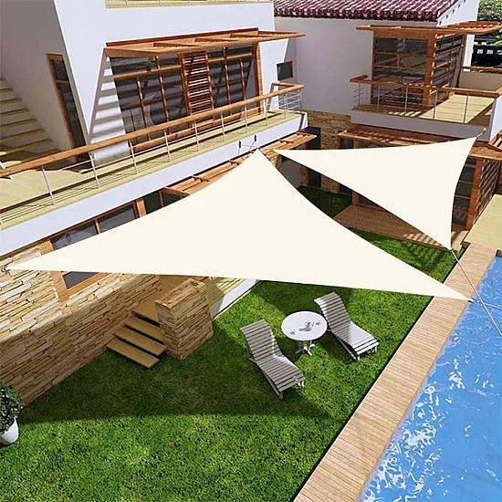 Brūngans, ūdensizturīgs saules tents 3×3×3 m MultiGarden