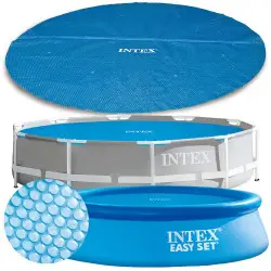 Saules enerģijas darbināms baseina pārsegs, 549 cm, INTEX 28015