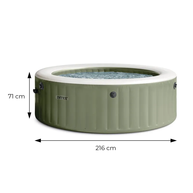 Piepūšamais spa baseins ar hidromasāžu 6 personām 216 x 71 cm INTEX 28428NP