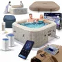 Piepūšamais SPA baseins ar hidromasāžu 175 x 71 cm INTEX 28446