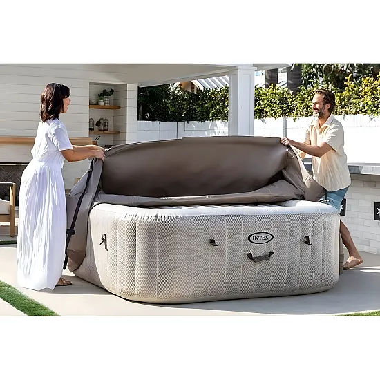 Piepūšamais SPA baseins ar hidromasāžu 175 x 71 cm INTEX 28446