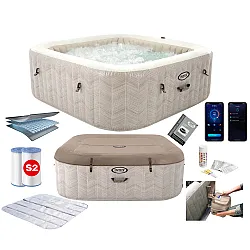 Piepūšamā burbuļvanna ar hidromasāžu 196 x 71 cm INTEX 28472