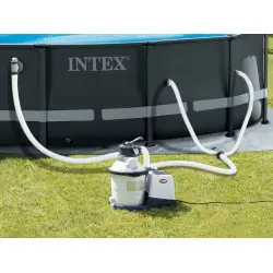 38 mm diametra un 1,5 m garuma šļūtene, paredzēta pieslēgšanai sūknim INTEX 29060