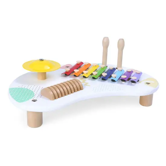 Galds ar mūzikas instrumentiem: cimboles +18 gadi Mūzikas instrumentai ECOTOYS