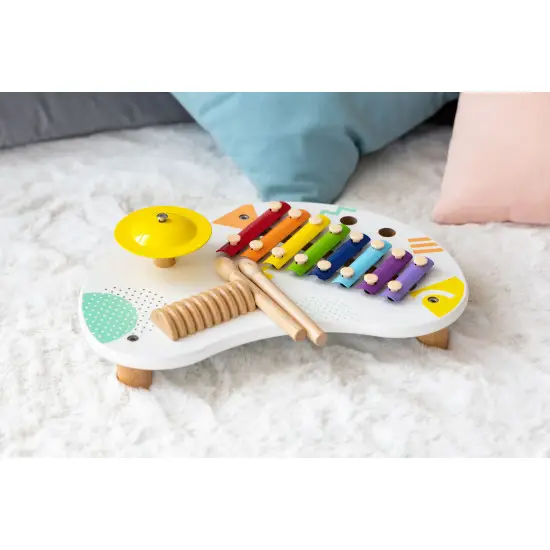 Galds ar mūzikas instrumentiem: cimboles +18 gadi Mūzikas instrumentai ECOTOYS