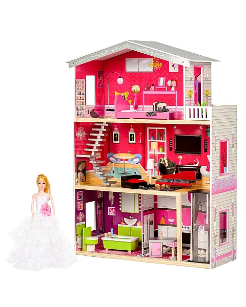Malibu Wooden Dollhouse