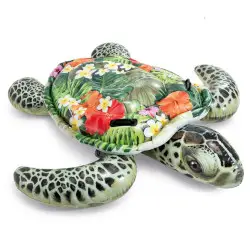 Piepūšama jūras bruņurupuča matrace bērniem INTEX 57555