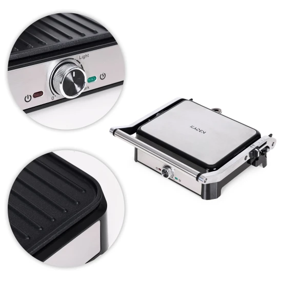 Elektriskais grils ar grilu 2000 W, KADEN Elektronika un sadzīves tehnika KADEN