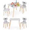 Bērnu mēbeļu komplekts: galds + 2 krēsli „Koala“ Bērnu mēbeles ECOTOYS