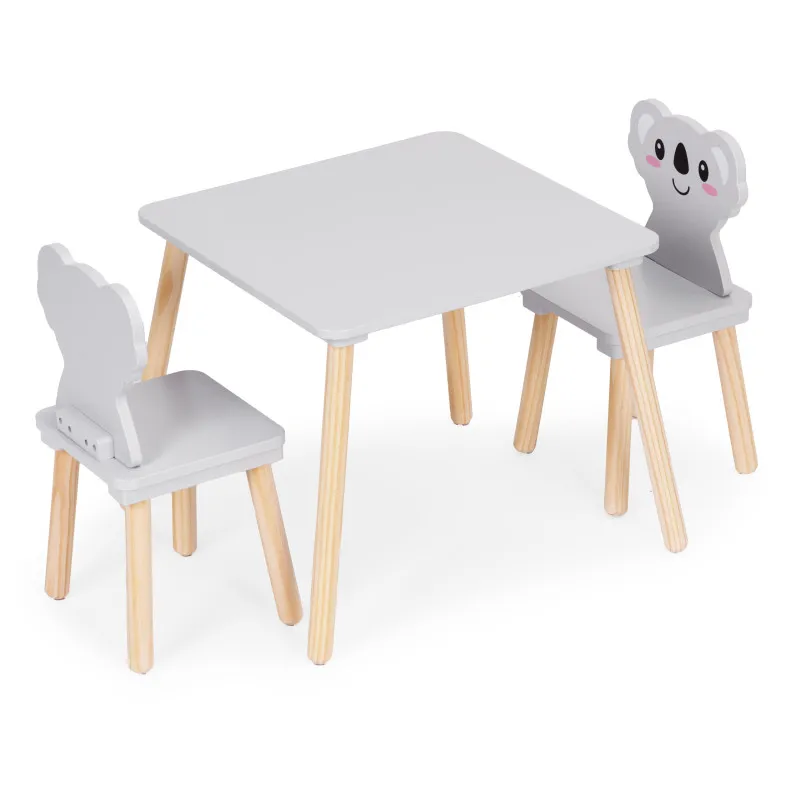 Bērnu mēbeļu komplekts: galds + 2 krēsli „Koala“ Bērnu mēbeles ECOTOYS