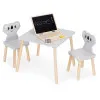 Bērnu mēbeļu komplekts: galds + 2 krēsli „Koala“ Bērnu mēbeles ECOTOYS