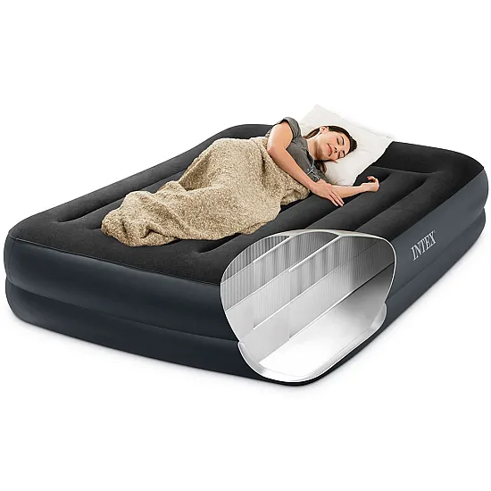 Piepūšama divvietīga matrace 203 x 152 cm INTEX 64124