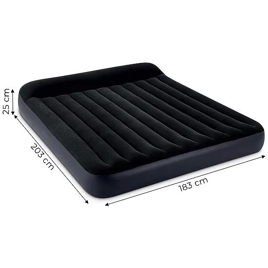 Divvietīgs piepūšamais matracis 203x183x25 cm INTEX 64144
