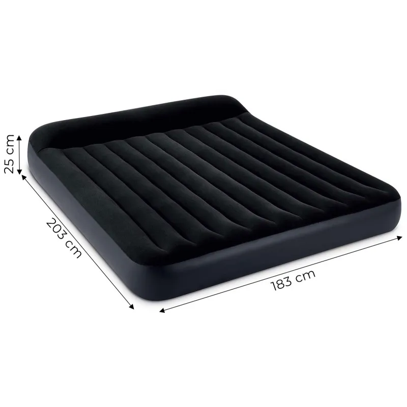 Divvietīgs piepūšamais matracis 203x183x25 cm INTEX 64144