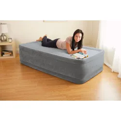 Vienvietīgs piepūšamais matracis 191 x 99 cm ar sūkni INTEX DELUXE 64412ND