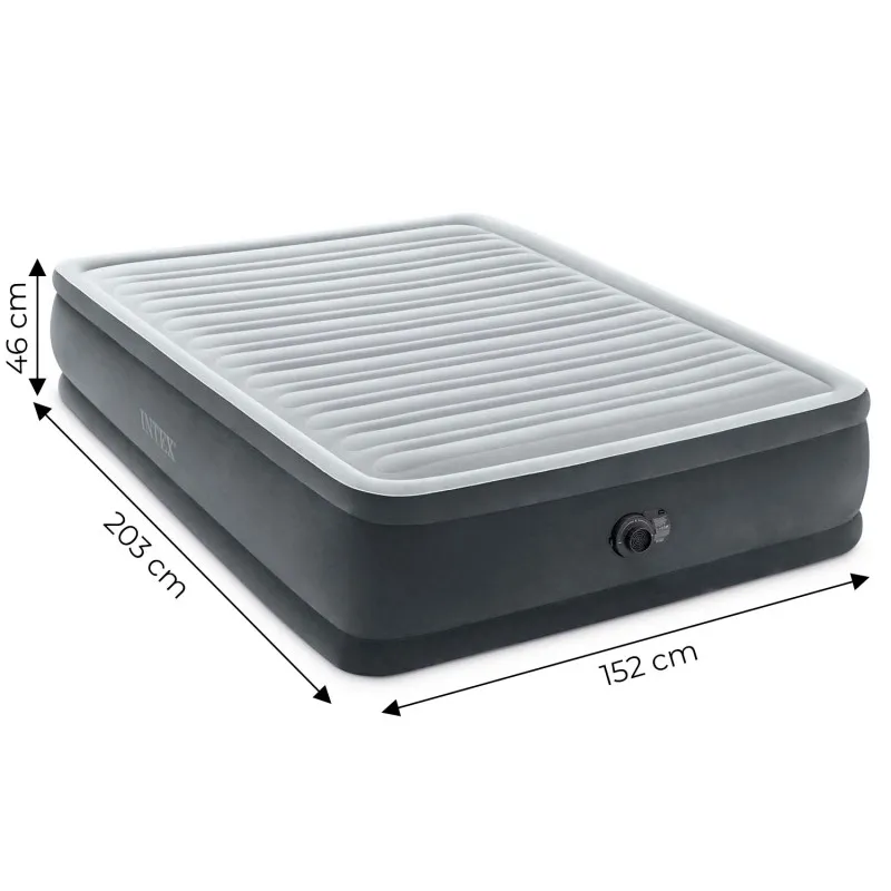 Piepūšama matrace 203x152 cm ar sūkni Intex 64414ND