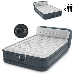 Divvietīgs piepūšamais matracis 236 x 152 cm DELUXE INTEX 64448ND