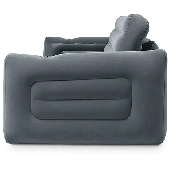 Piepūšama pelēka 2-in-1 dīvāna-gulta INTEX 66552NP