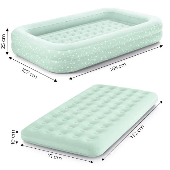 Piepūšamais matracis bērniem ar sūkni Gaisa matrači INTEX