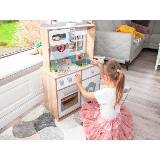 Liela koka bērnu virtuve Bērniem ECOTOYS