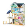 Zila koka leļļu māja Ecotoys Leļļu un spēļu komplekti ECOTOYS