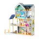 Zila koka leļļu māja Ecotoys Leļļu un spēļu komplekti ECOTOYS