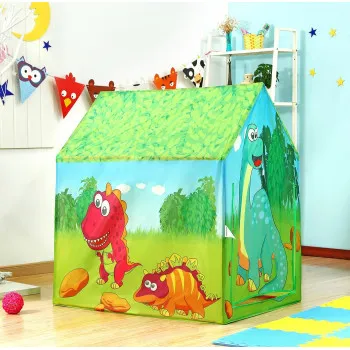 Bērnu spēļu telts „Dinozauru mājas“