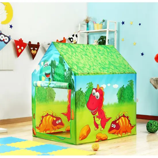 Bērnu spēļu telts „Dinozauru mājas“ Bērnu teltis IPLAY