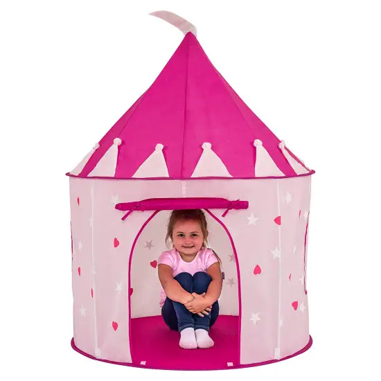 Rozā spēļu telts „Princess“ Bērnu teltis IPLAY