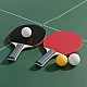 Table Tennis Set 2 Ping-Pong Paddles + 3 Balls